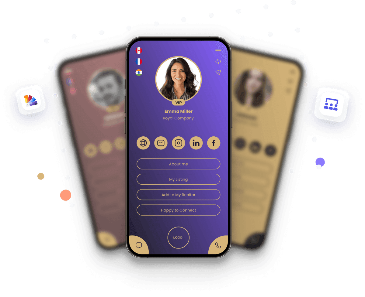 Personalize Your Digital Realtor Card