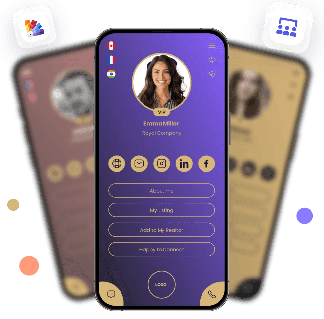 Personalize Your Digital Realtor Card